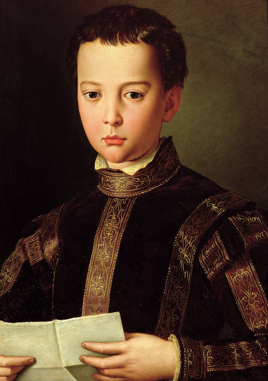 Porträtt av Francesco I de
