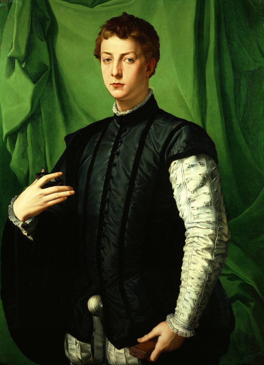 Porträtt av Lodovico Capponi av Agnolo Bronzino