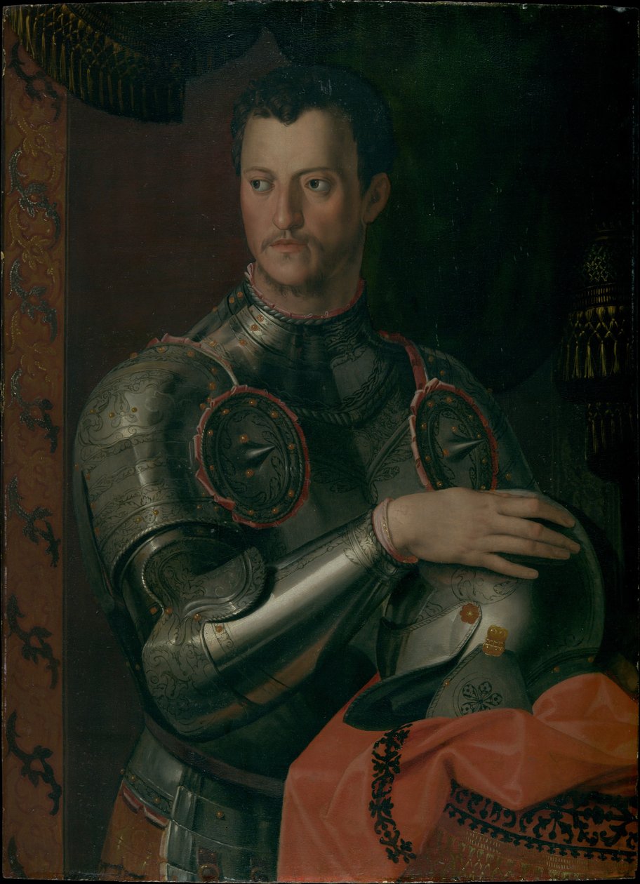 Cosimo I de Medici, ca 1550-talet av Agnolo Bronzino