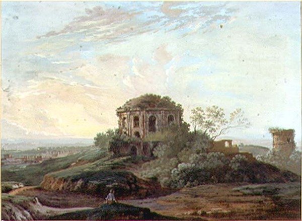 Tosse-templet, Tivoli av Agostino Aglio