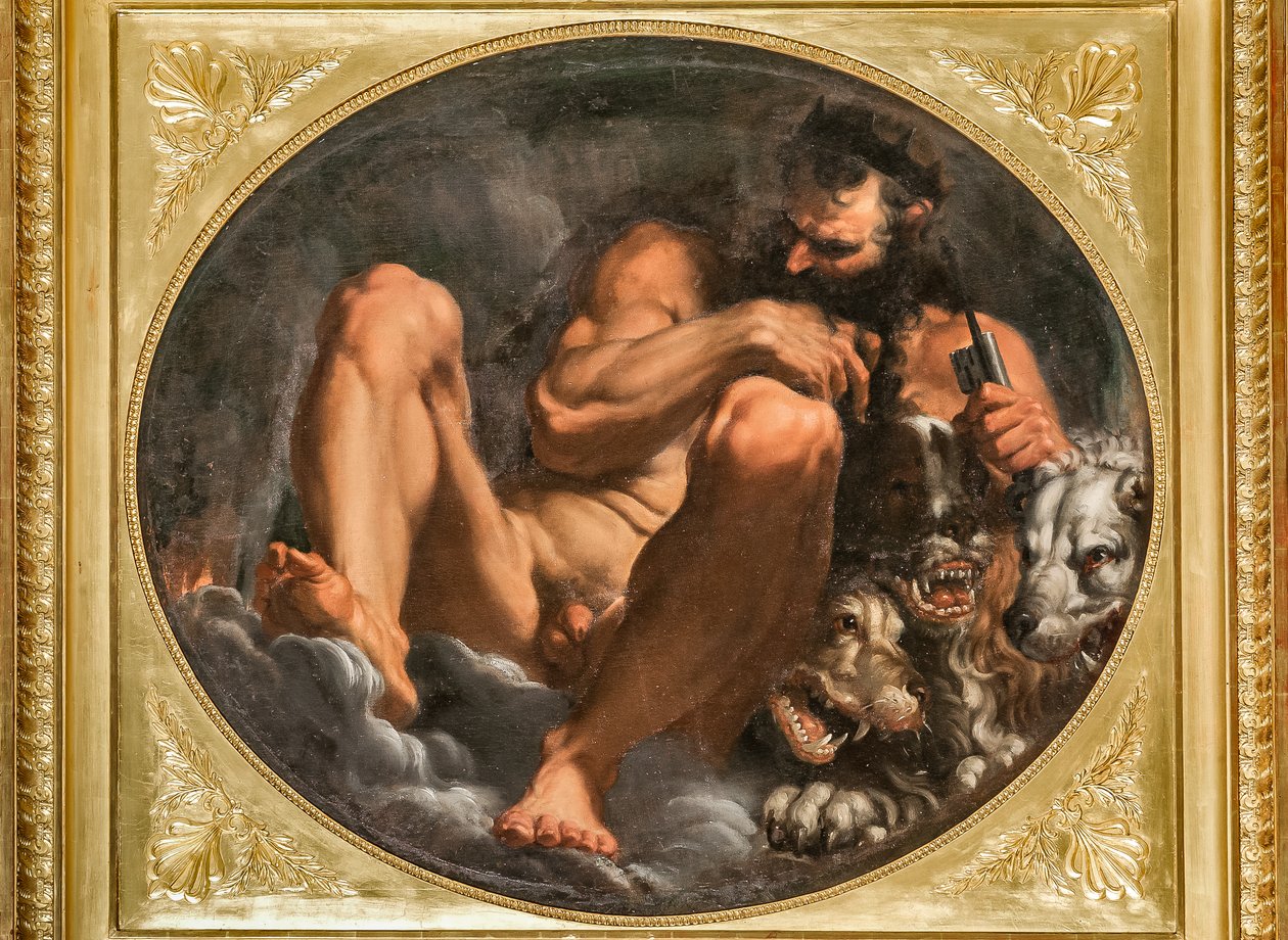 Pluto av Agostino Carracci