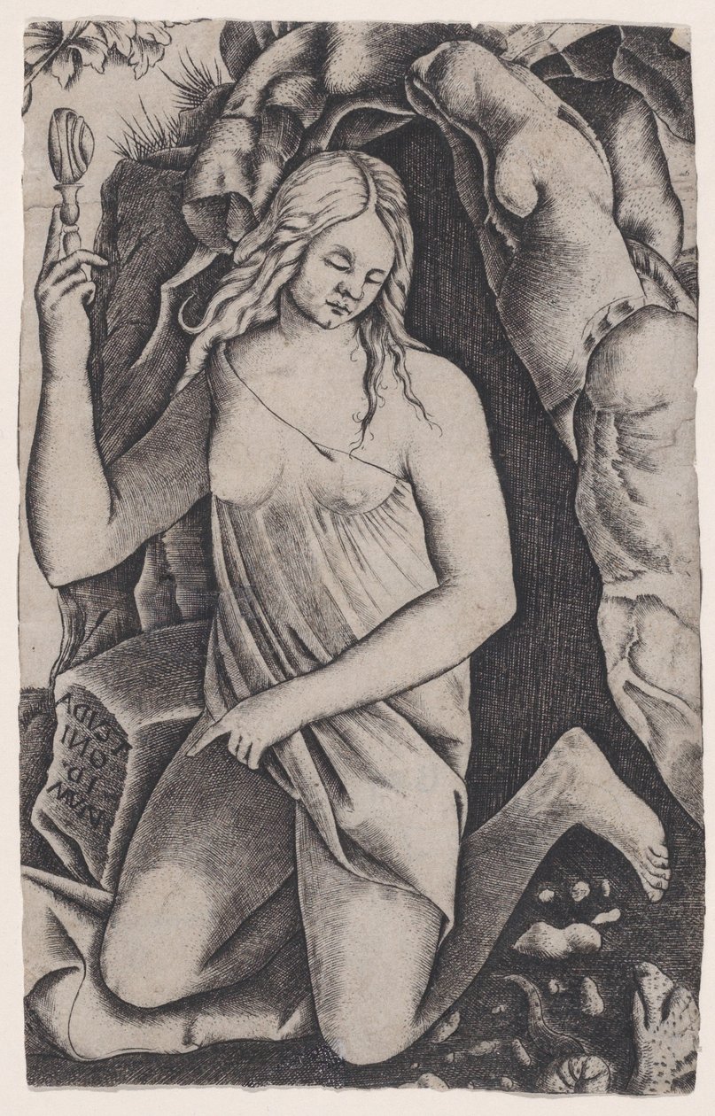 St. Margaret, Ca. 1514-36. av Agostino Veneziano