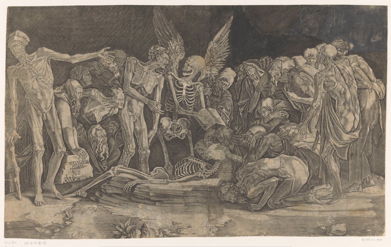 Skelett av Agostino Veneziano