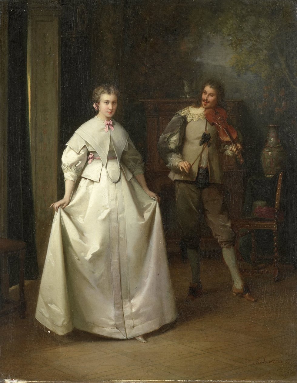 Dansen av Aimé Gabriel Adolphe Bourgoin