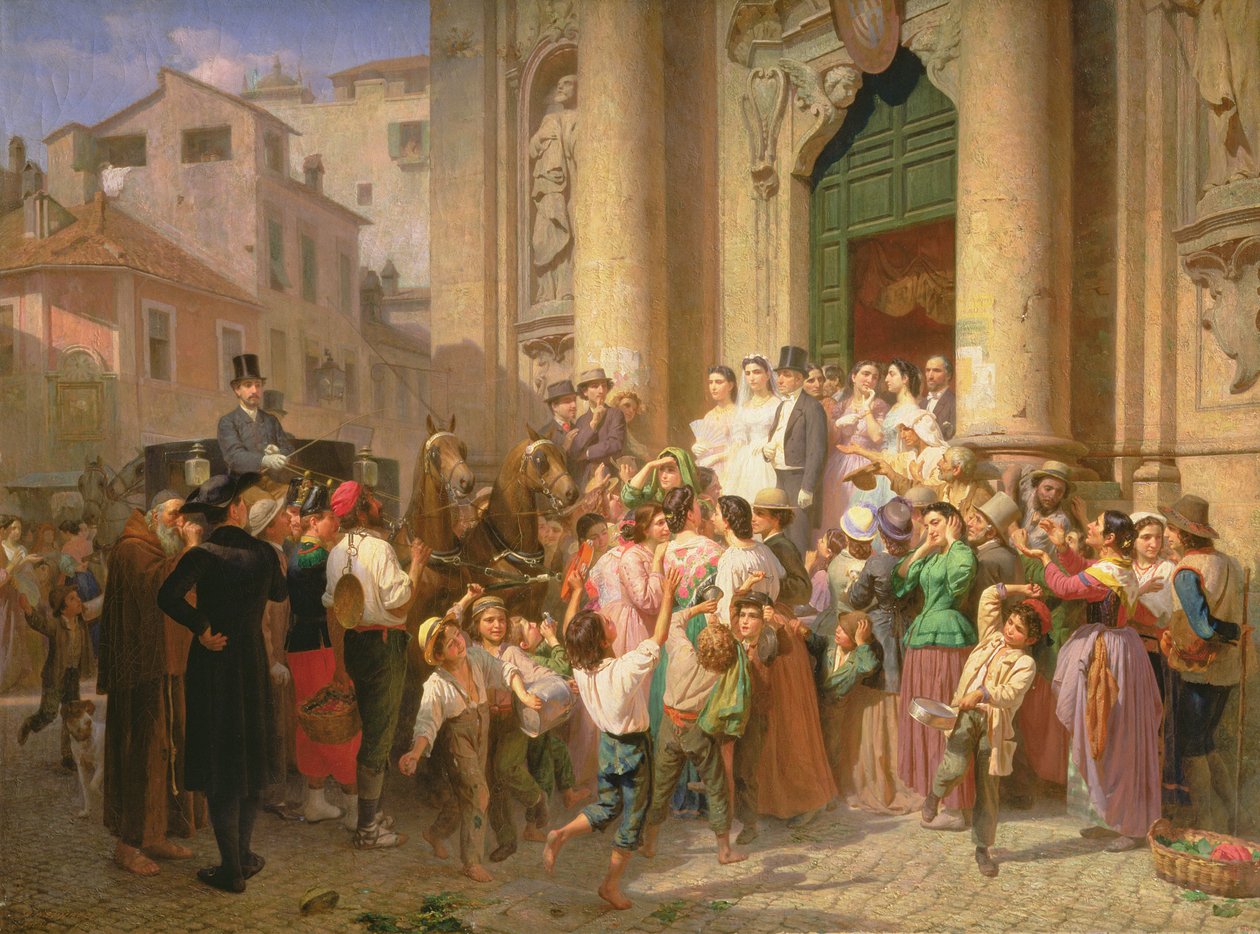 Misalliansen, 1866 av Akim Egorovich Karneev