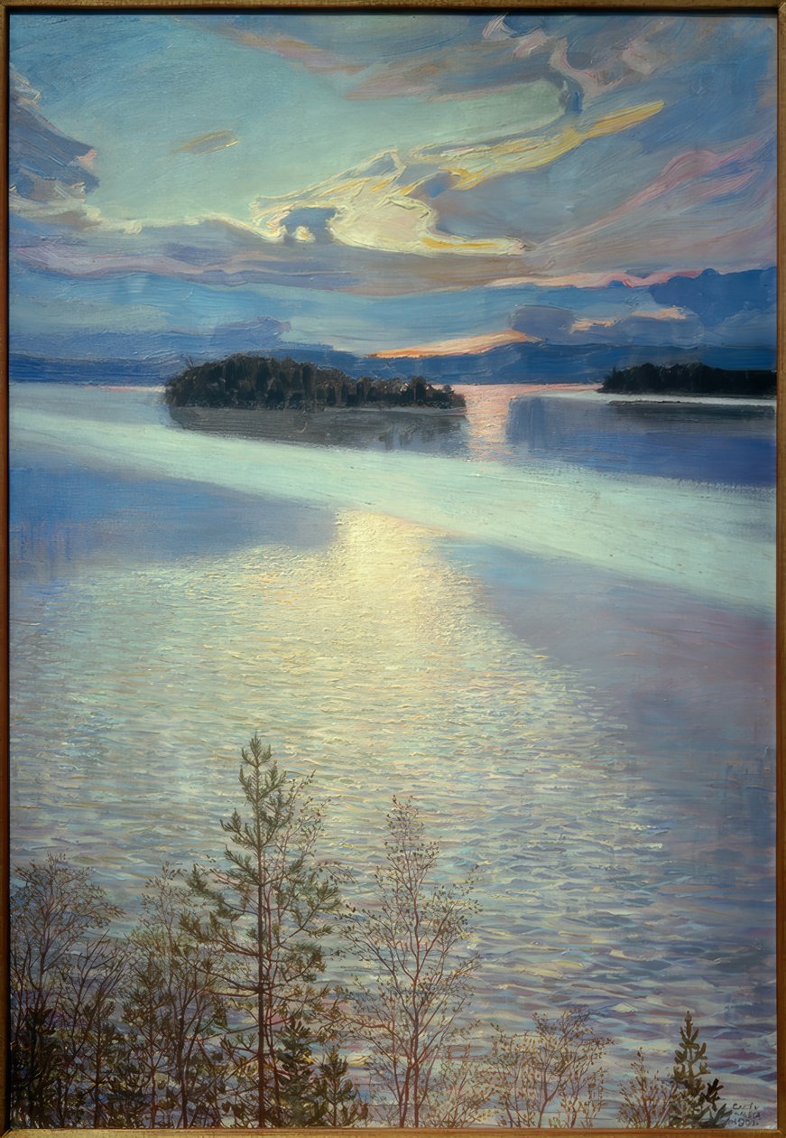 Seeblick av Akseli Valdemar Gallen Kallela