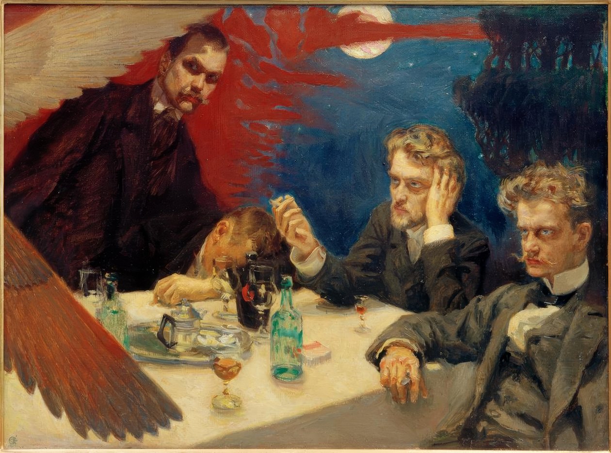 Symposium av Akseli Valdemar Gallen Kallela