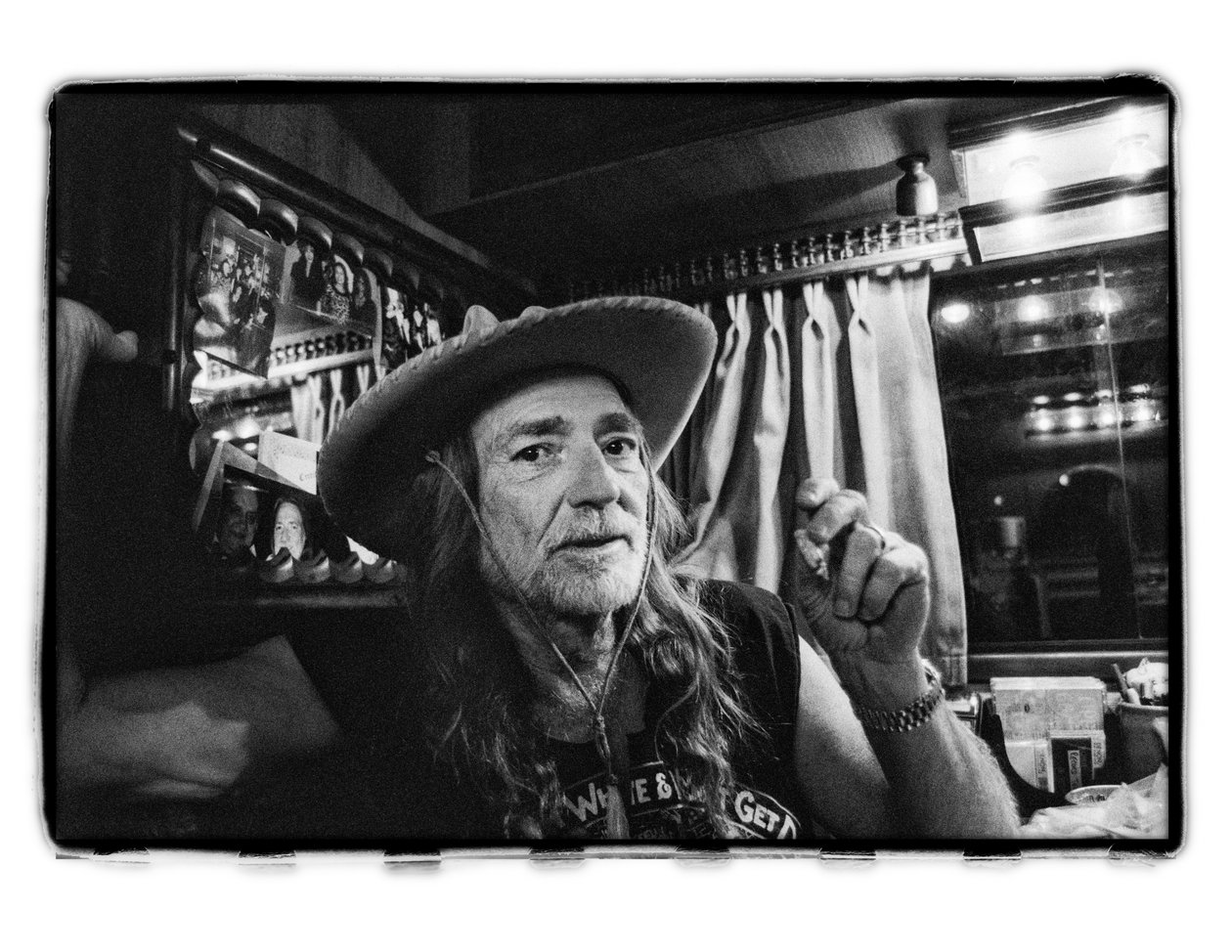 Willie Nelson - Austin, Texas, 2007 (foto) av Alan Messer
