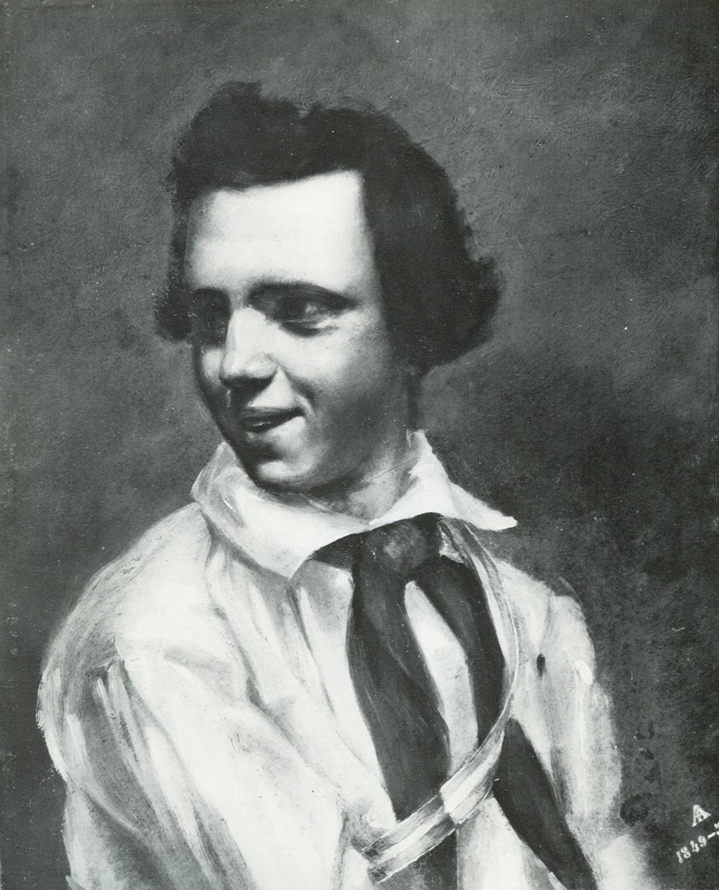 Albert Anker som Zofingen-student av Albert Anker