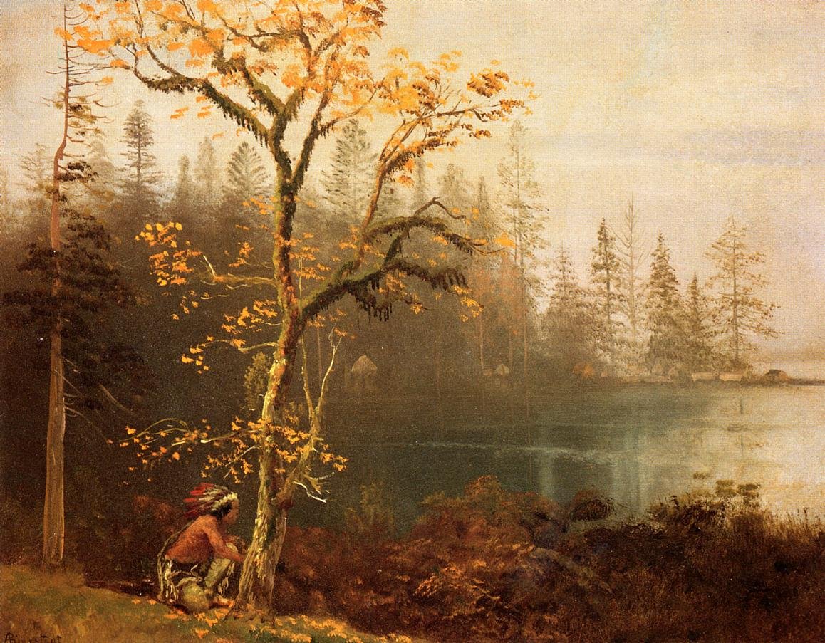Indian Scout av Albert Bierstadt