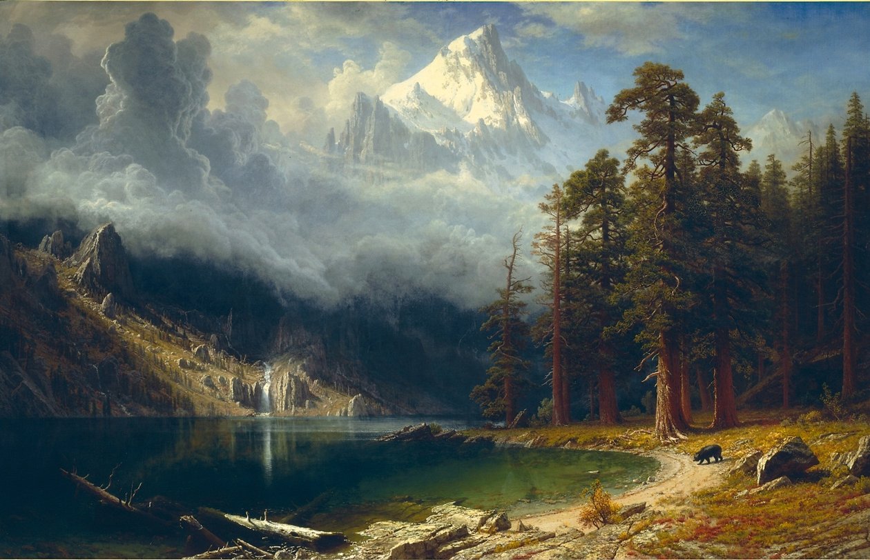 Mount Corcoran av Albert Bierstadt