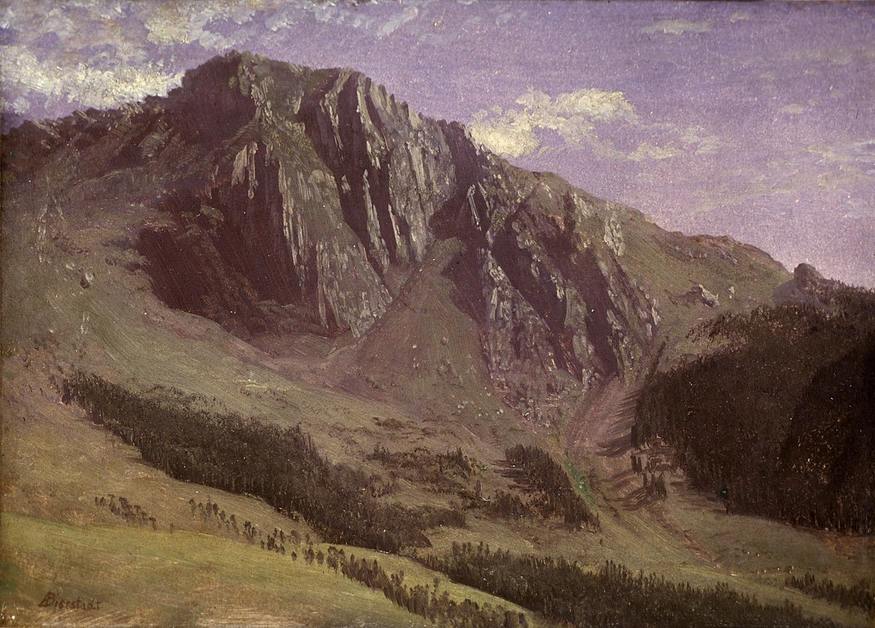 Mountains av Albert Bierstadt