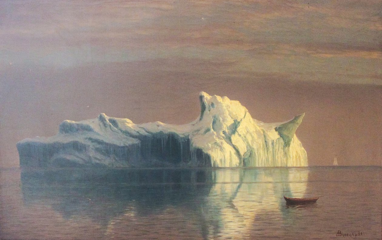 The Iceberg av Albert Bierstadt