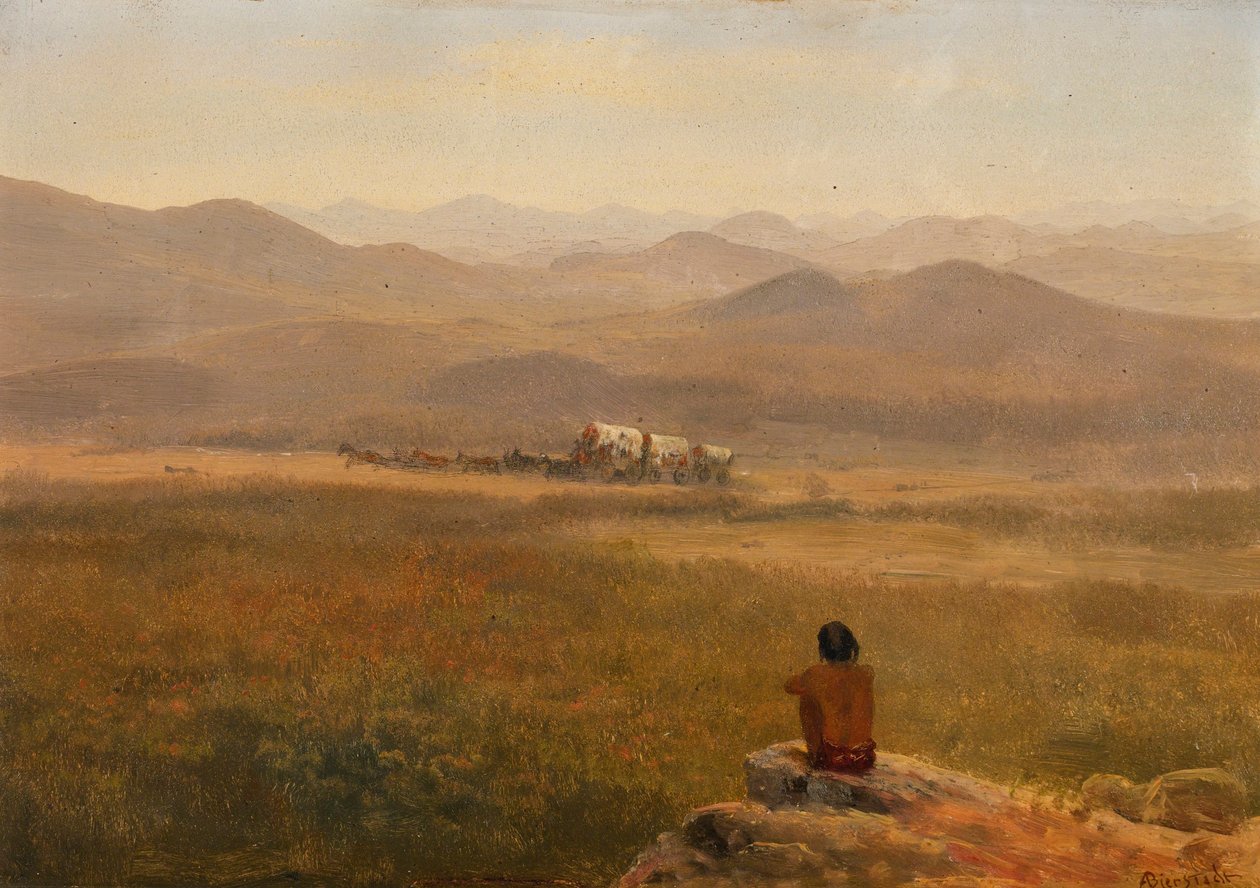 The Lookout  av Albert Bierstadt