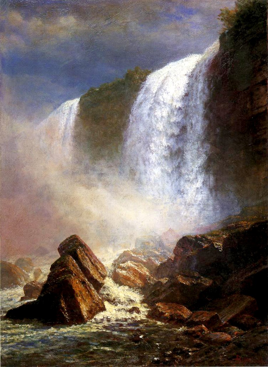 Niagarafallen av Albert Bierstadt