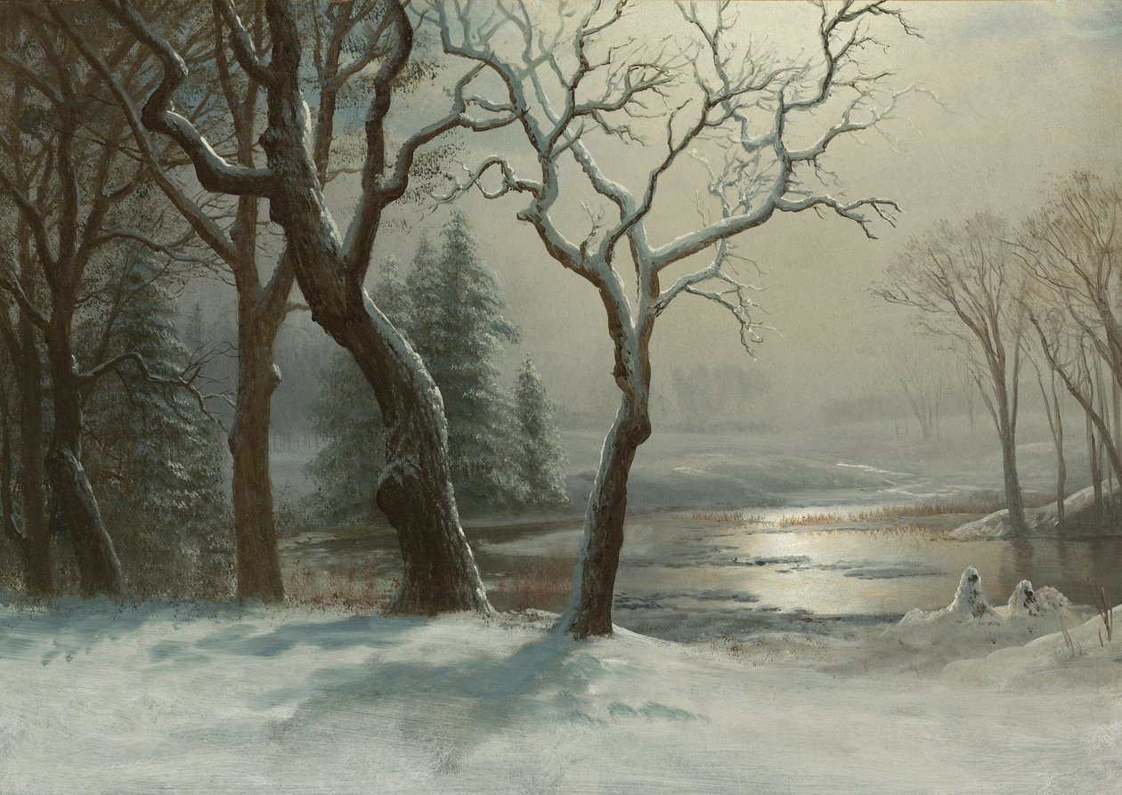 Winter in Yosemite av Albert Bierstadt