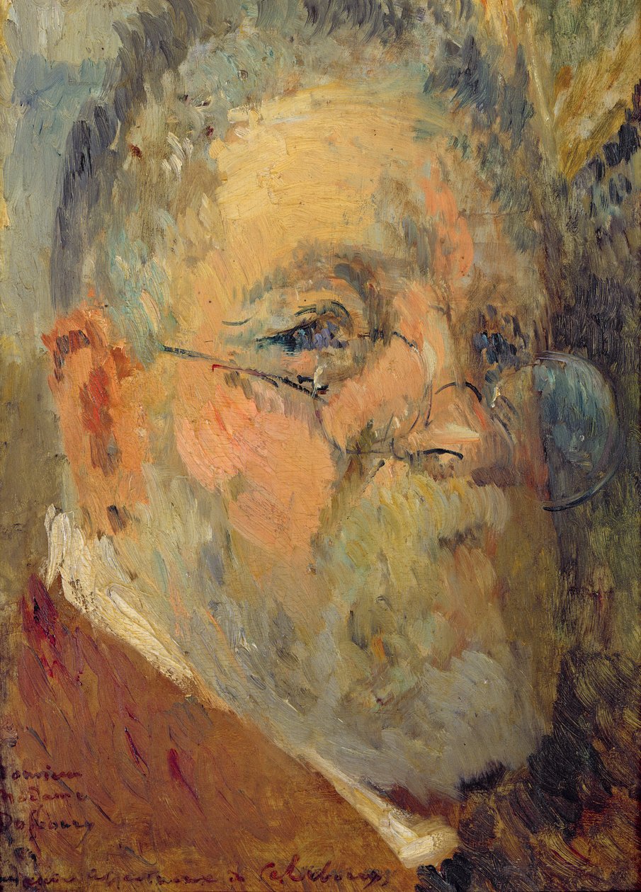 Självporträtt av Albert Charles Lebourg