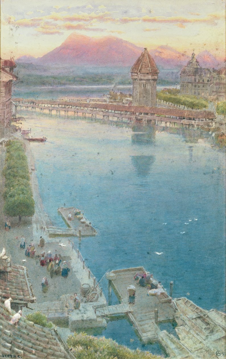 Lusern av Albert Goodwin