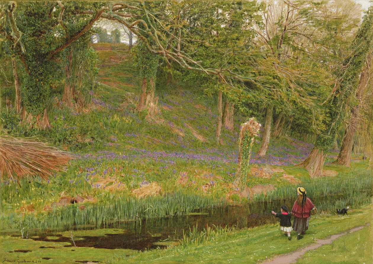 Trevligt land av Albert Goodwin
