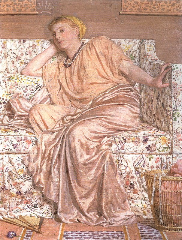 Pansies av Albert Joseph Moore