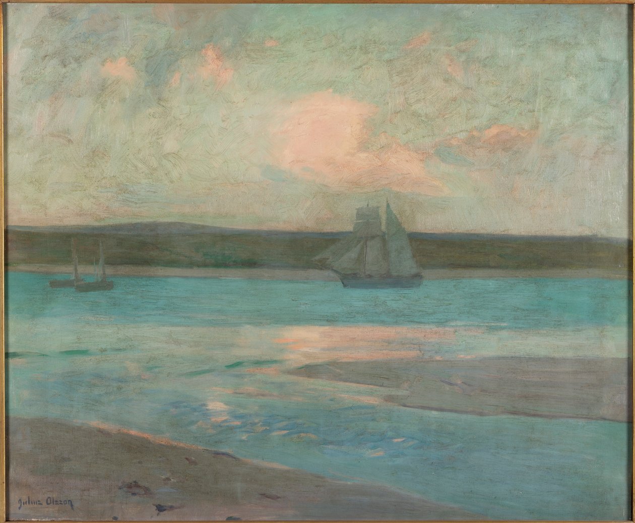 Kväll, St Ives av Albert Julius Olsson