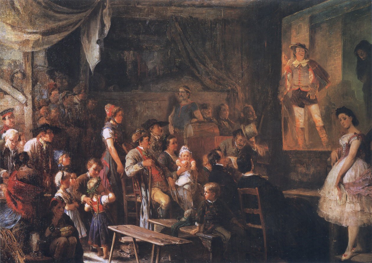Bonde teater av Albert Kindler