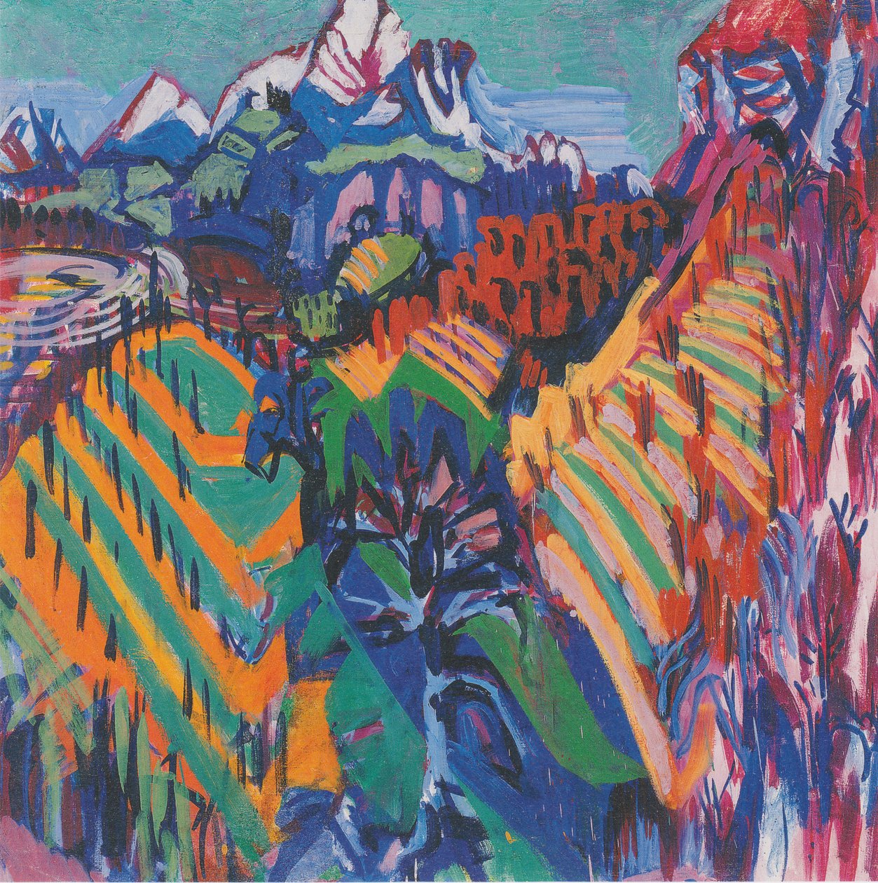 Rebberge im Tessinn av Albert Muller