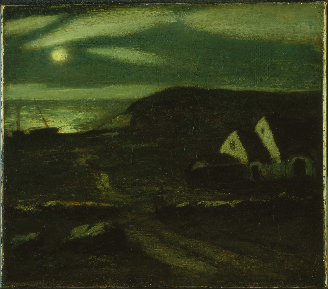 Fisherman´s Hut av Albert Pinkham Ryder
