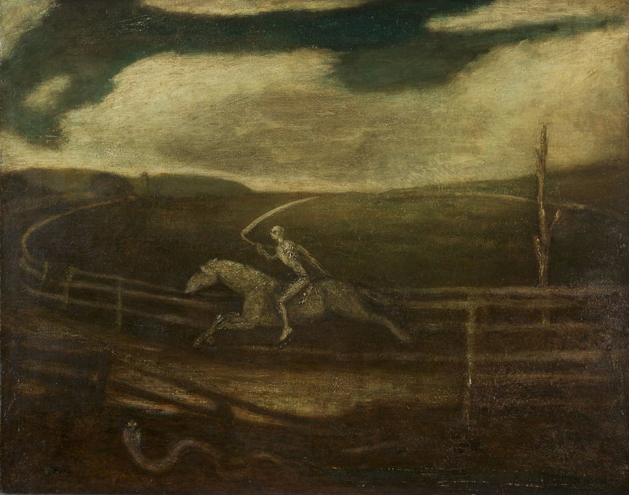 The Race Track (Death on a Pale Horse) av Albert Pinkham Ryder