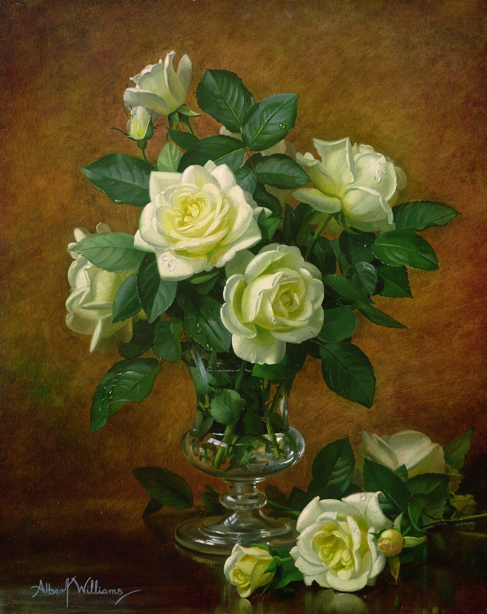 Gula rosor av Albert Williams