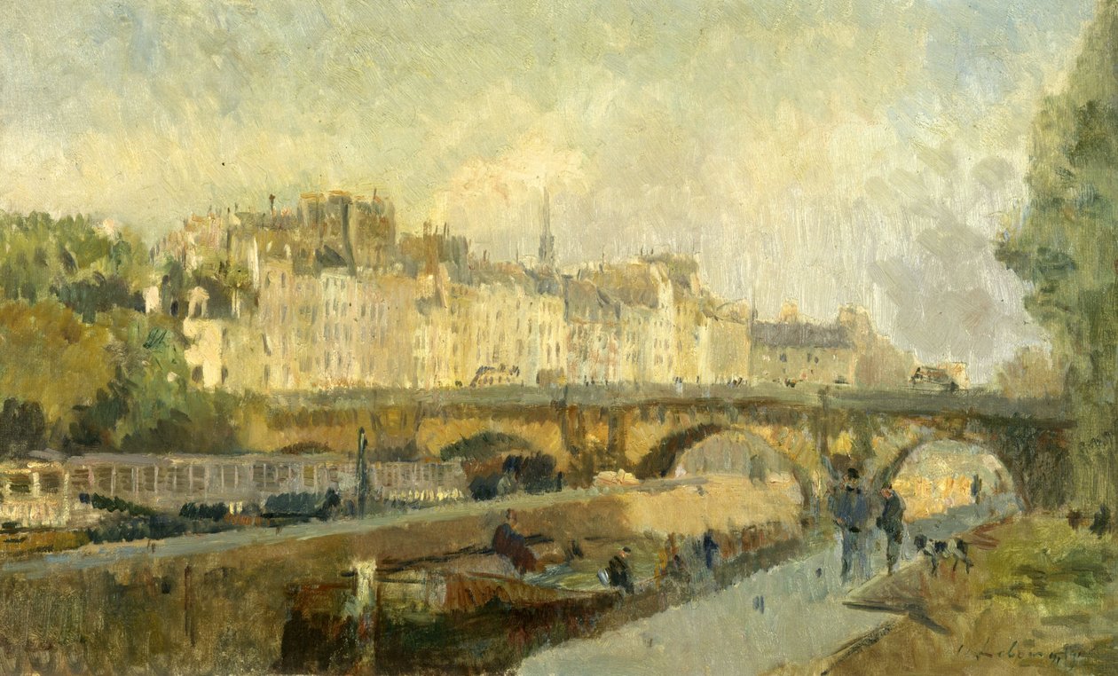 Pont Neuf av Albert Charles Lebourg