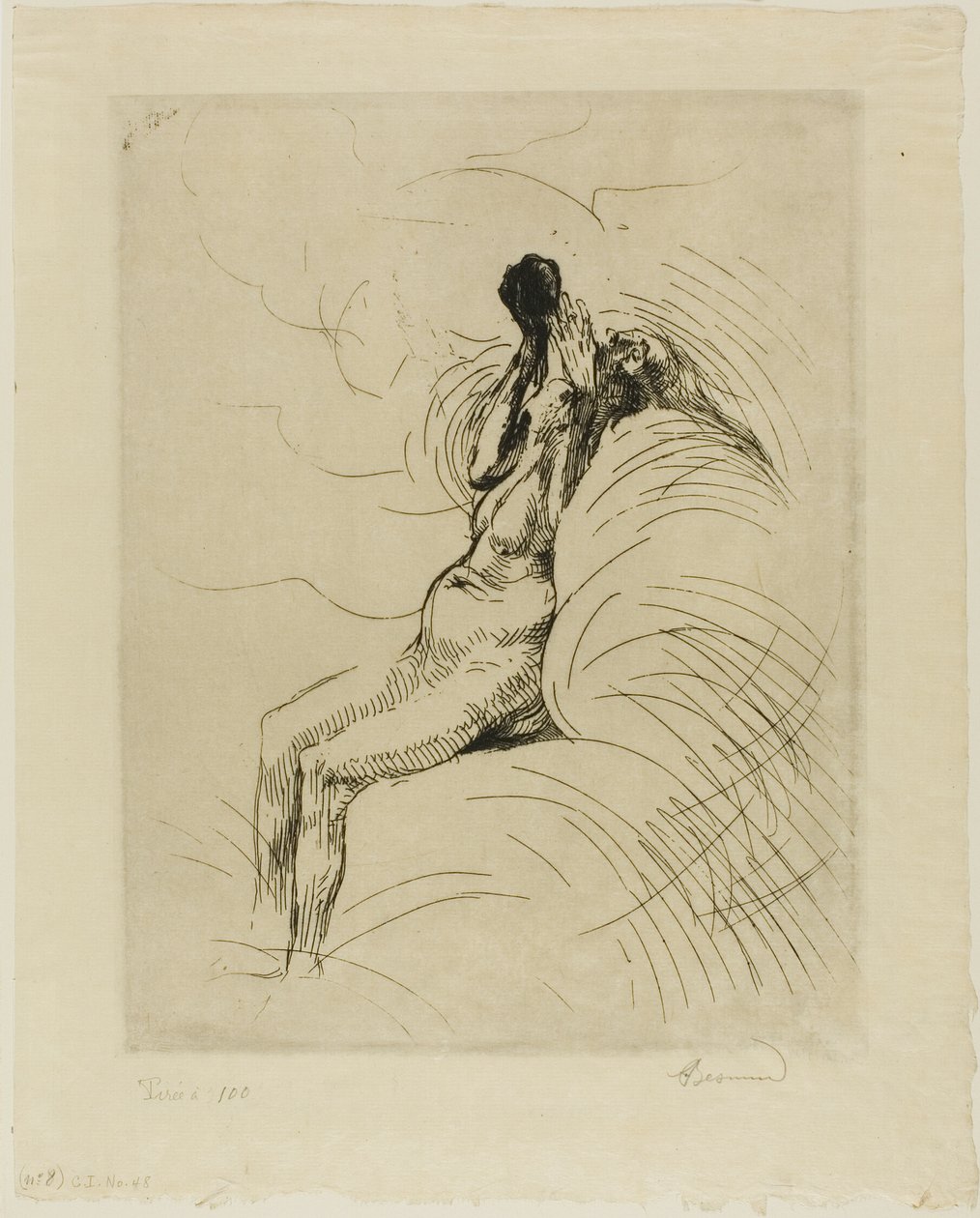 Apotheosis, plåt tolv från Woman av Albert Besnard
