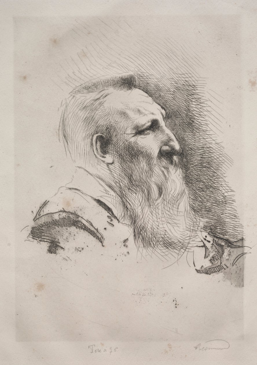 Auguste Rodin, 1900. av Paul Albert Besnard