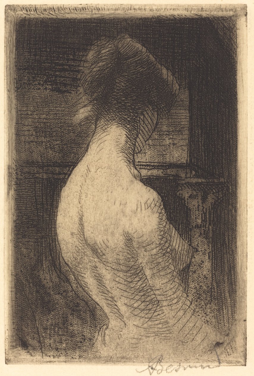 Baksidan av en kvinna (Dos de Femme) av Albert Besnard