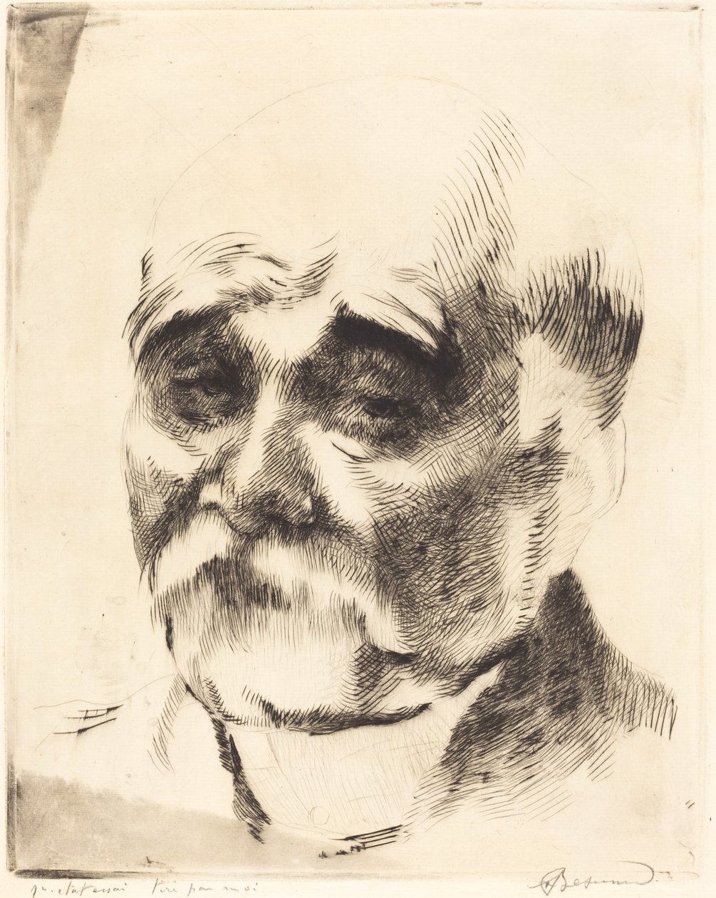 Georges Clemenceau av Albert Besnard
