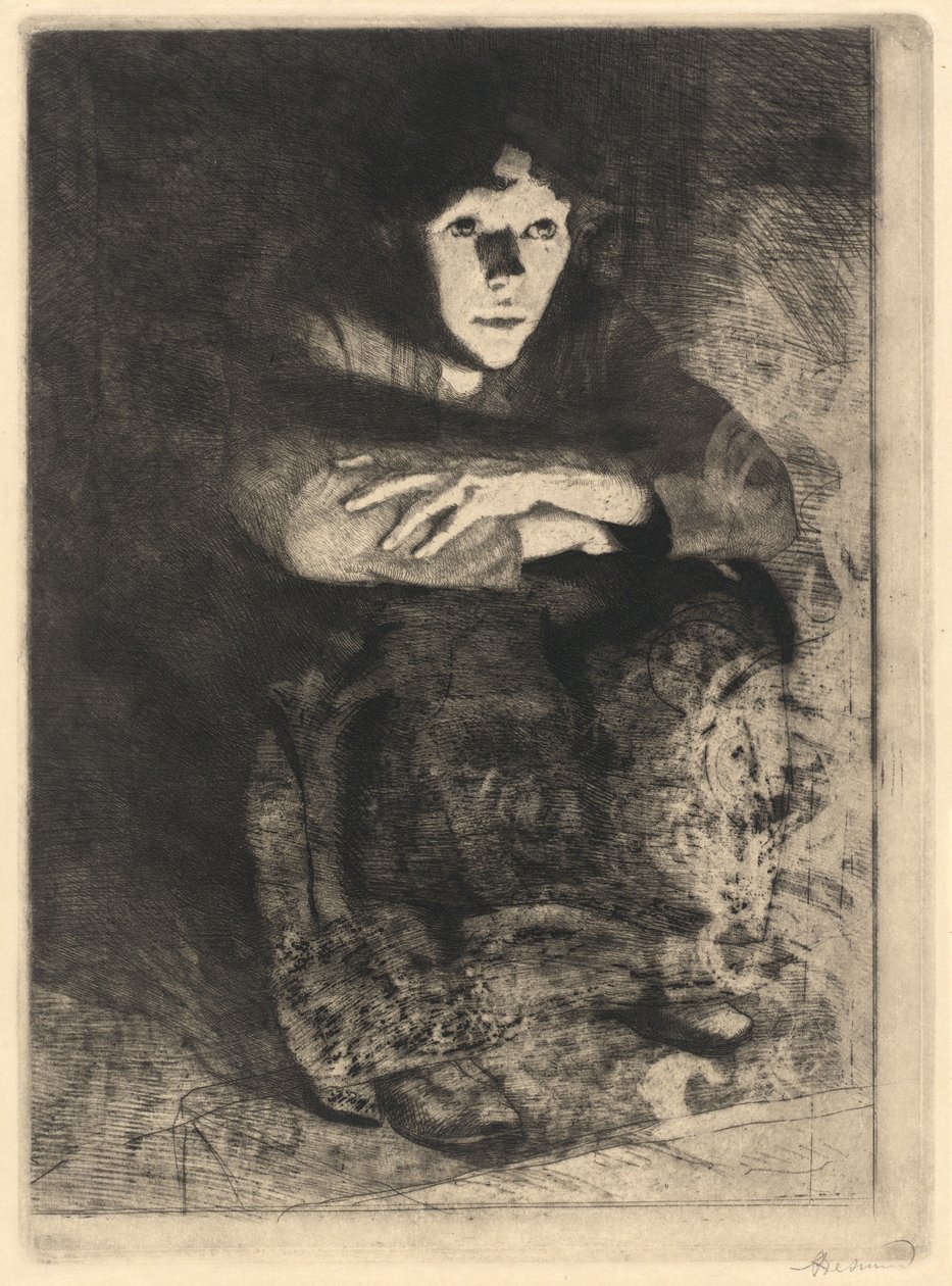 I glöden av Albert Besnard
