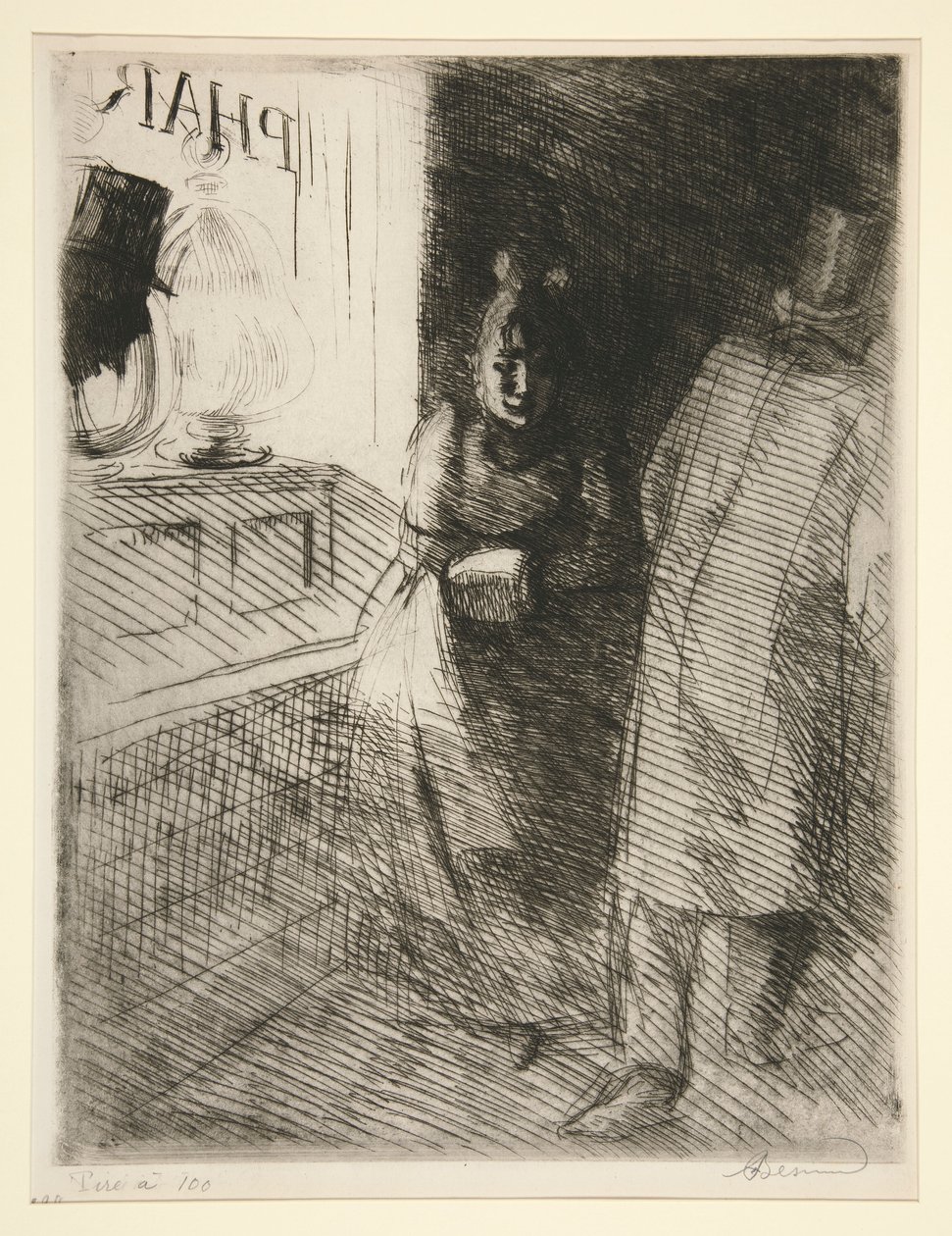 La Prostitution (Prostitution) av Albert Besnard