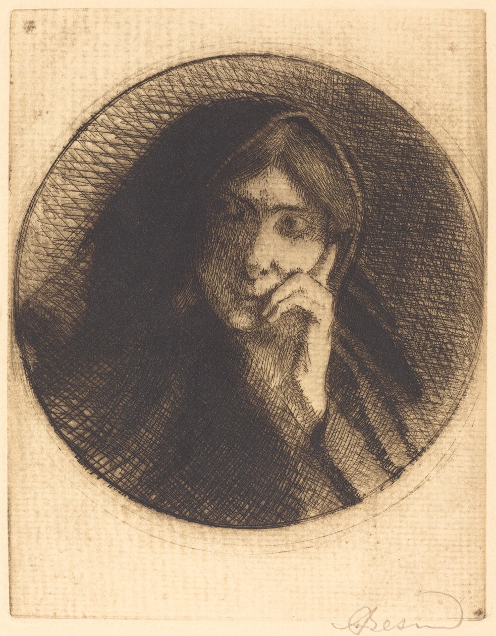 Madame Aman Jean av Albert Besnard