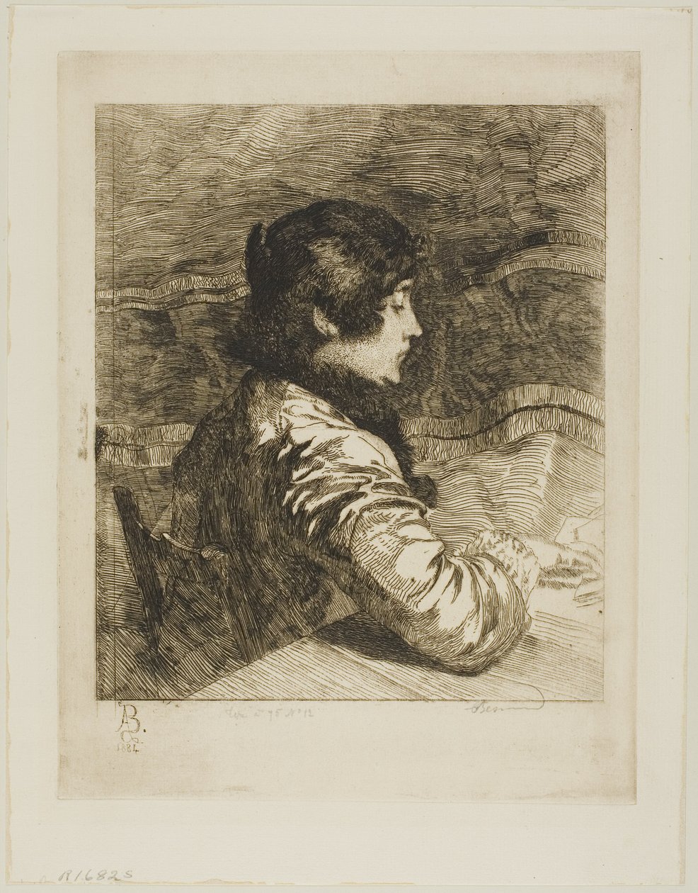 Madame Besnard av Albert Besnard