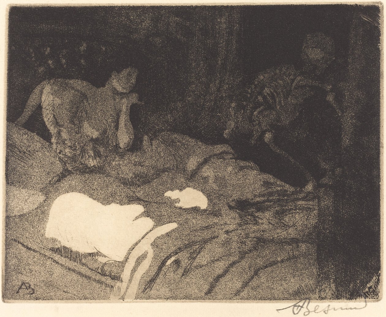 The Enigma (The Enigma) av Albert Besnard