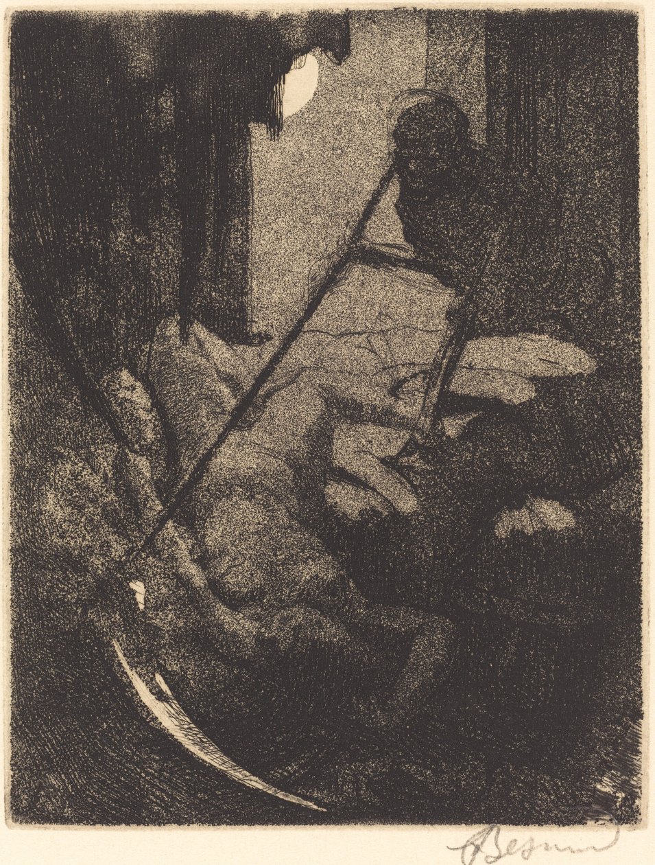 Mysteriet (Le mystère) av Albert Besnard