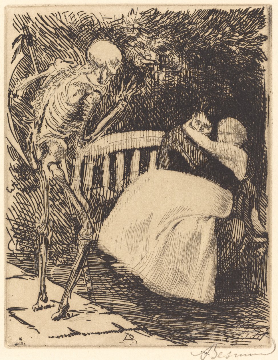 Varningen av Albert Besnard