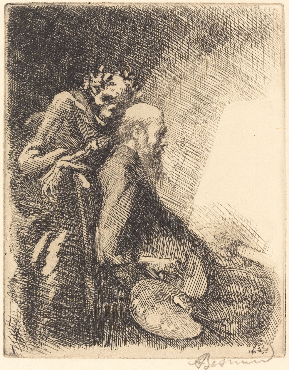 För krävande (Exigeante) av Albert Besnard