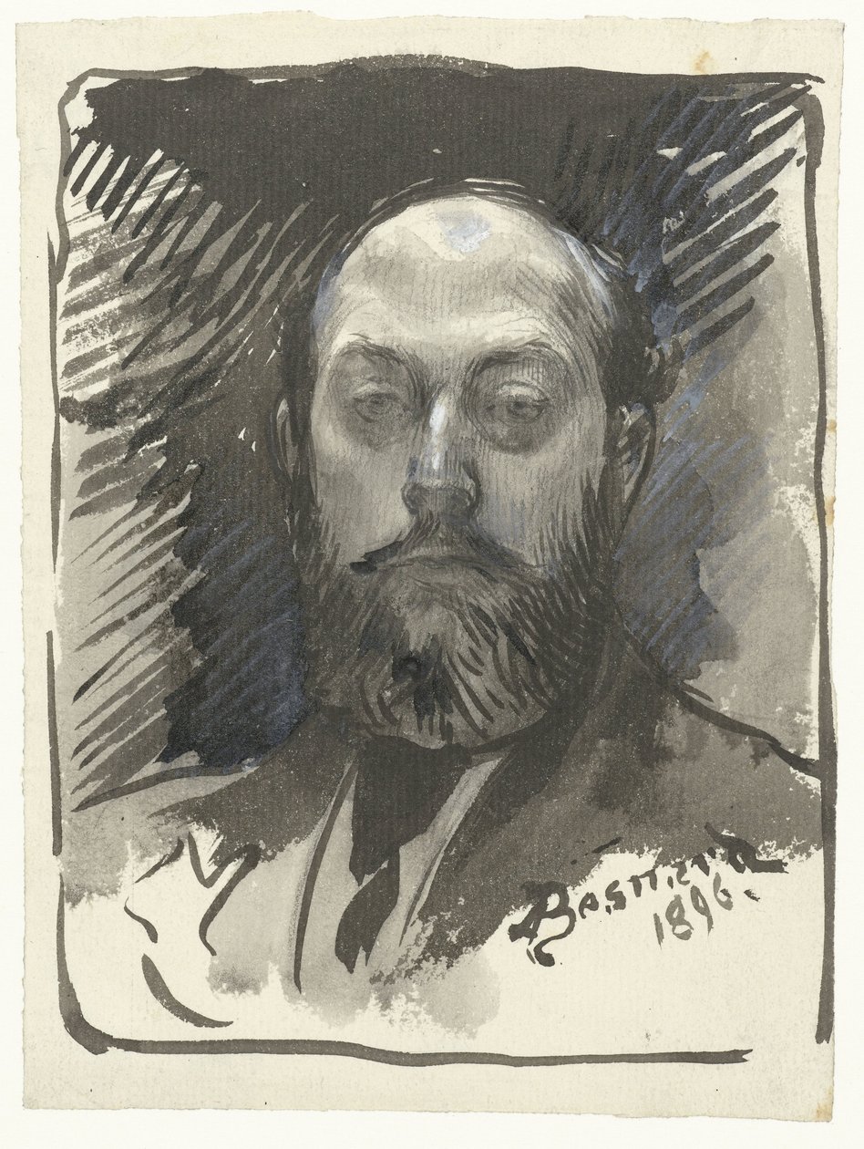Självporträtt av Albert Besnard