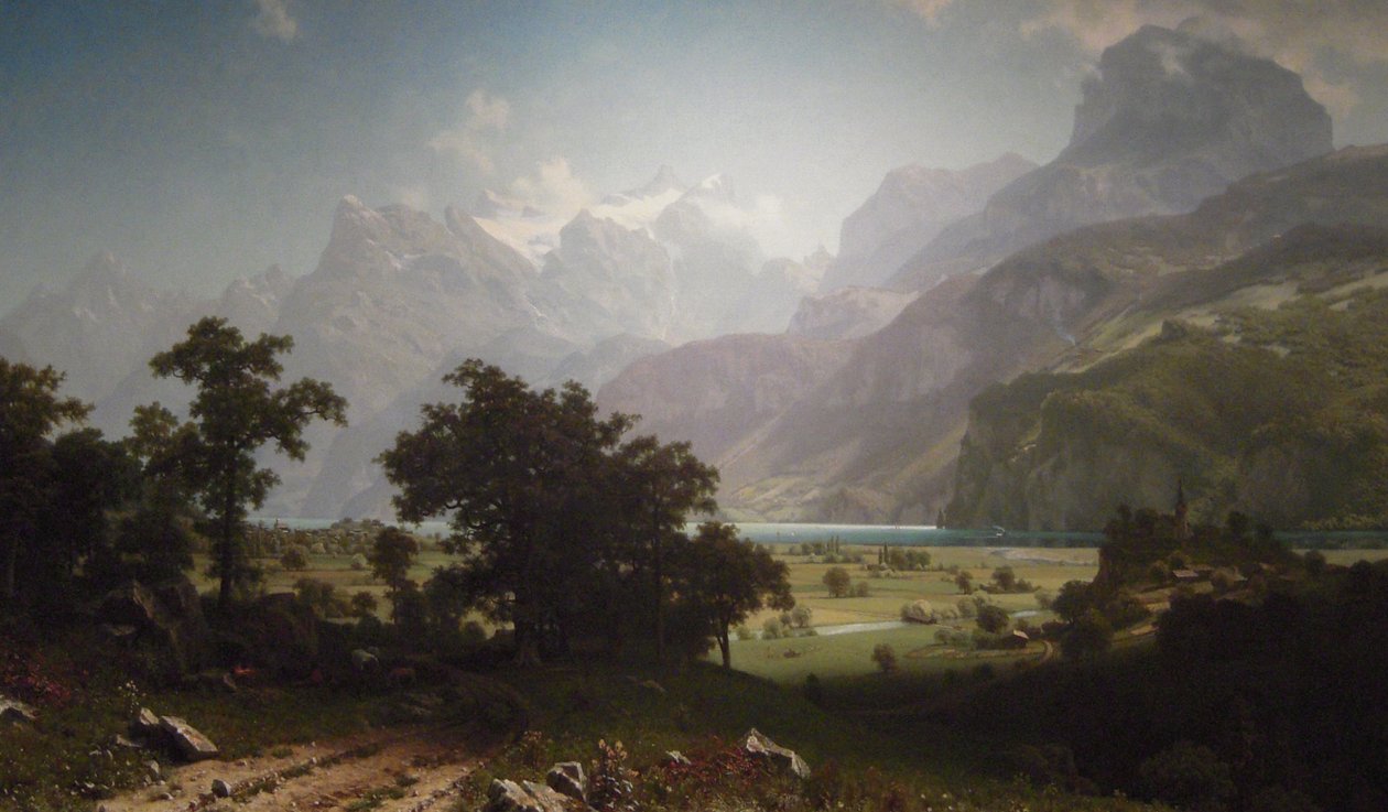 Lucernesjön av Albert Bierstadt