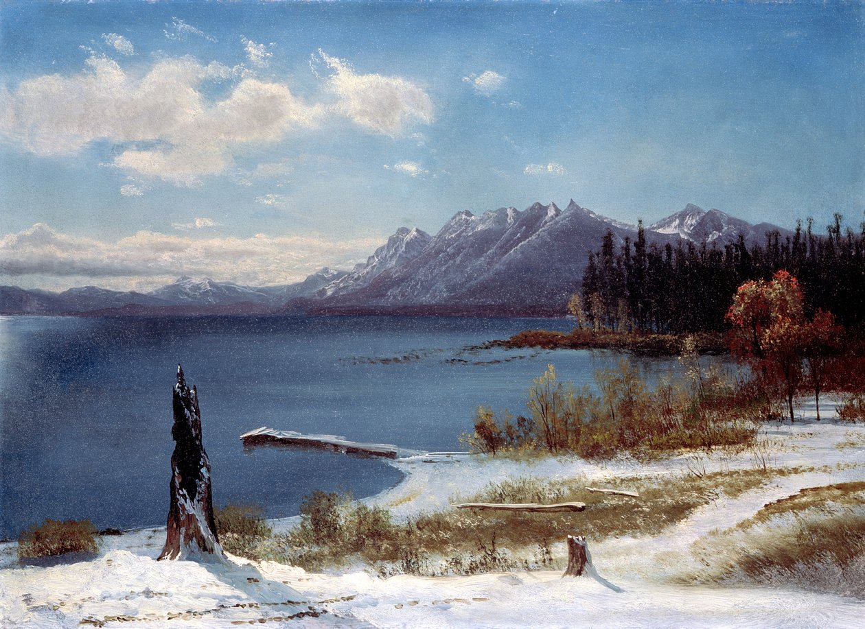 Tahoe sjön av Albert Bierstadt