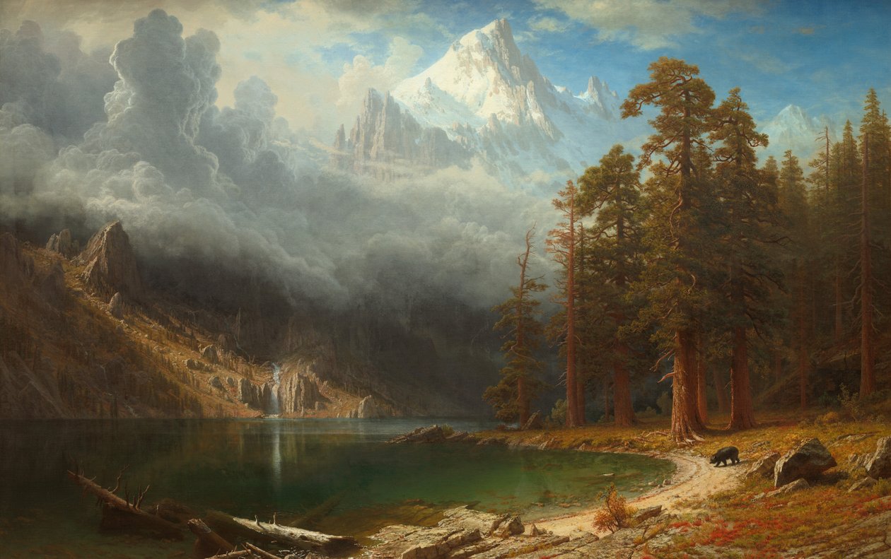 Berget Corcoran av Albert Bierstadt