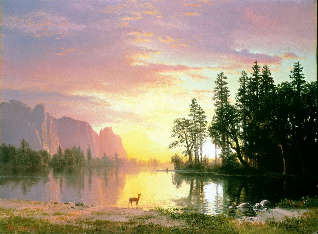 Yosemite Valley av Albert Bierstadt