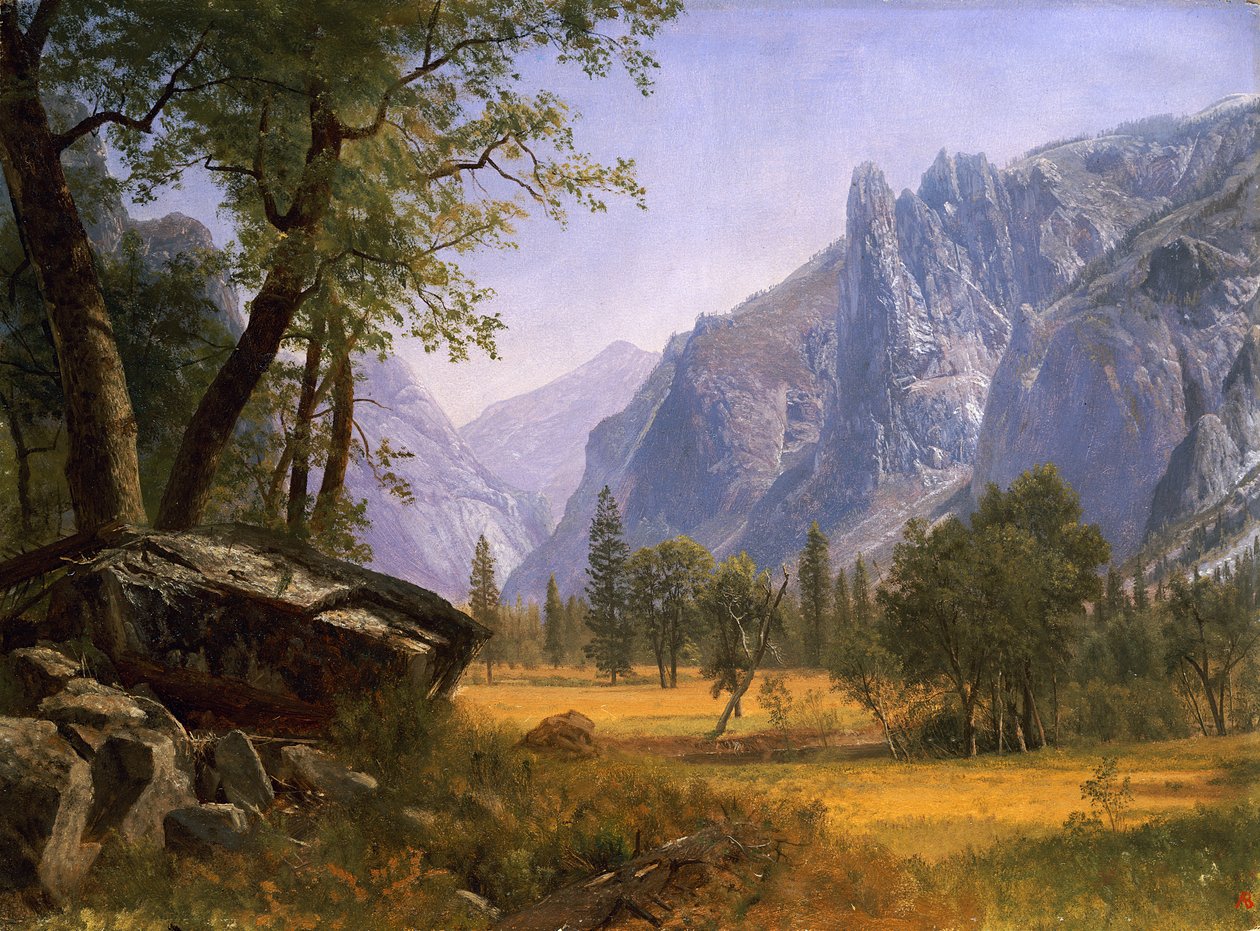 Yosemite Valley av Albert Bierstadt