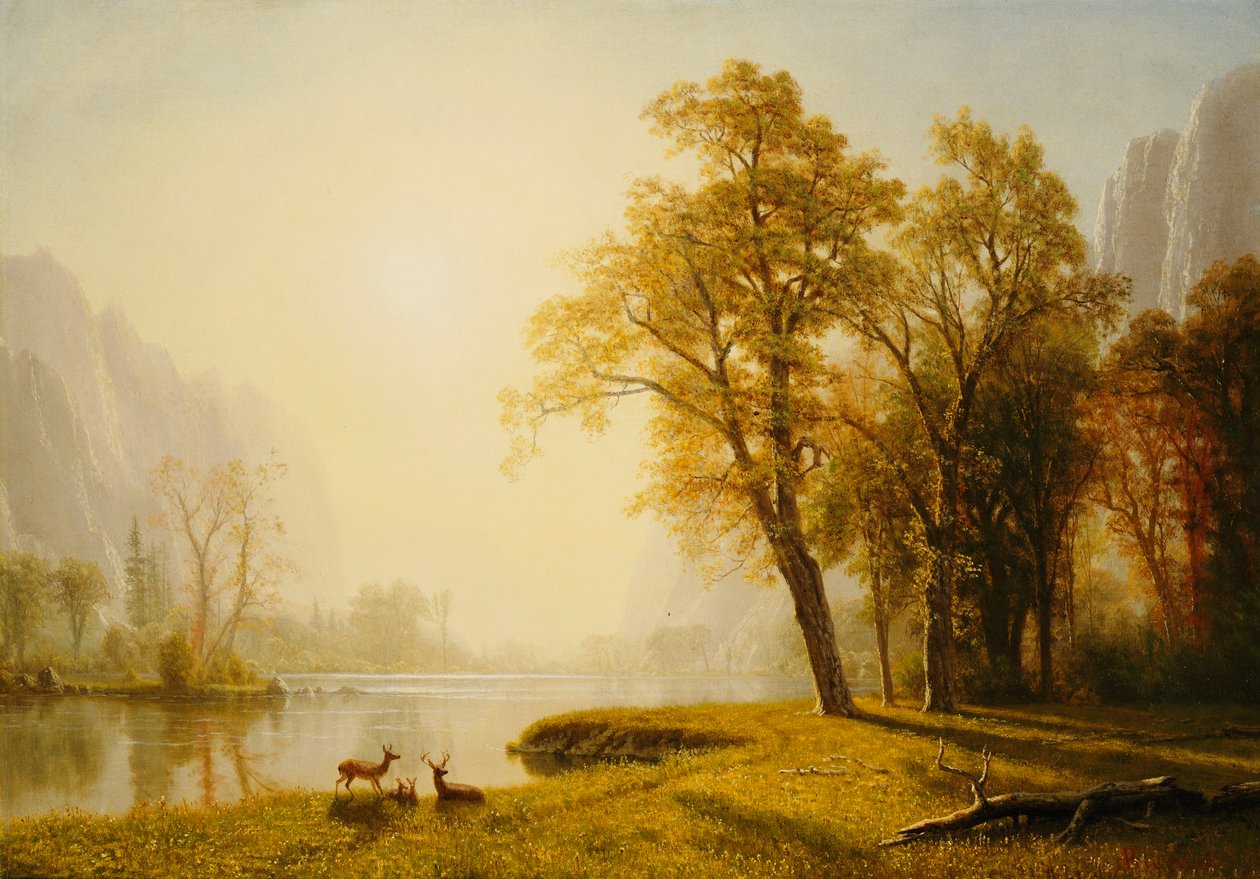 Yosemite Valley av Albert Bierstadt